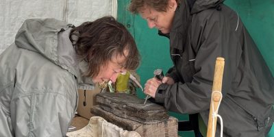 Rachel Gundry teaching stone carving (Sept 2025) Rachel Gundry teaching stone carving (Sept 2025)